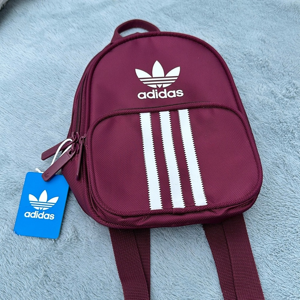 Victory Crimson Purple Adidas original Santiago mini backpack